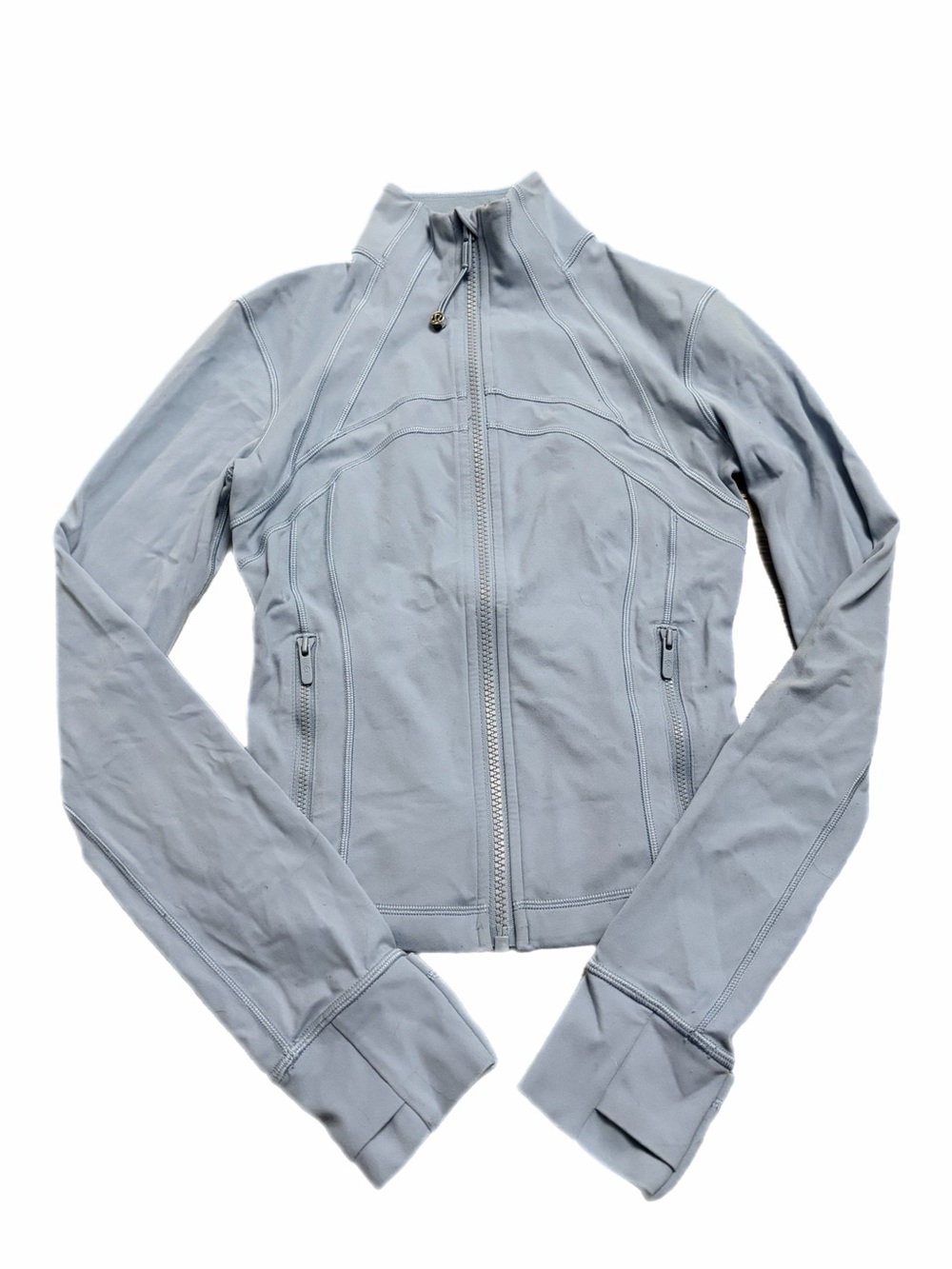 Lululemon Define Cropped Jacket *Nulu (Blue Willow) Size 2